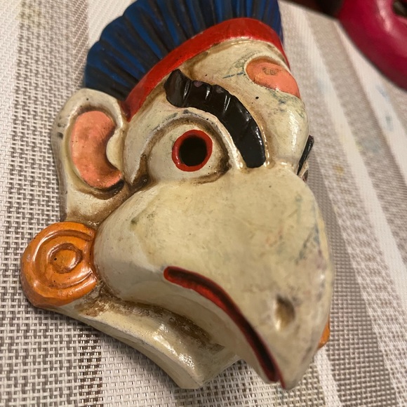 Wood bird mask - Picture 4 of 7